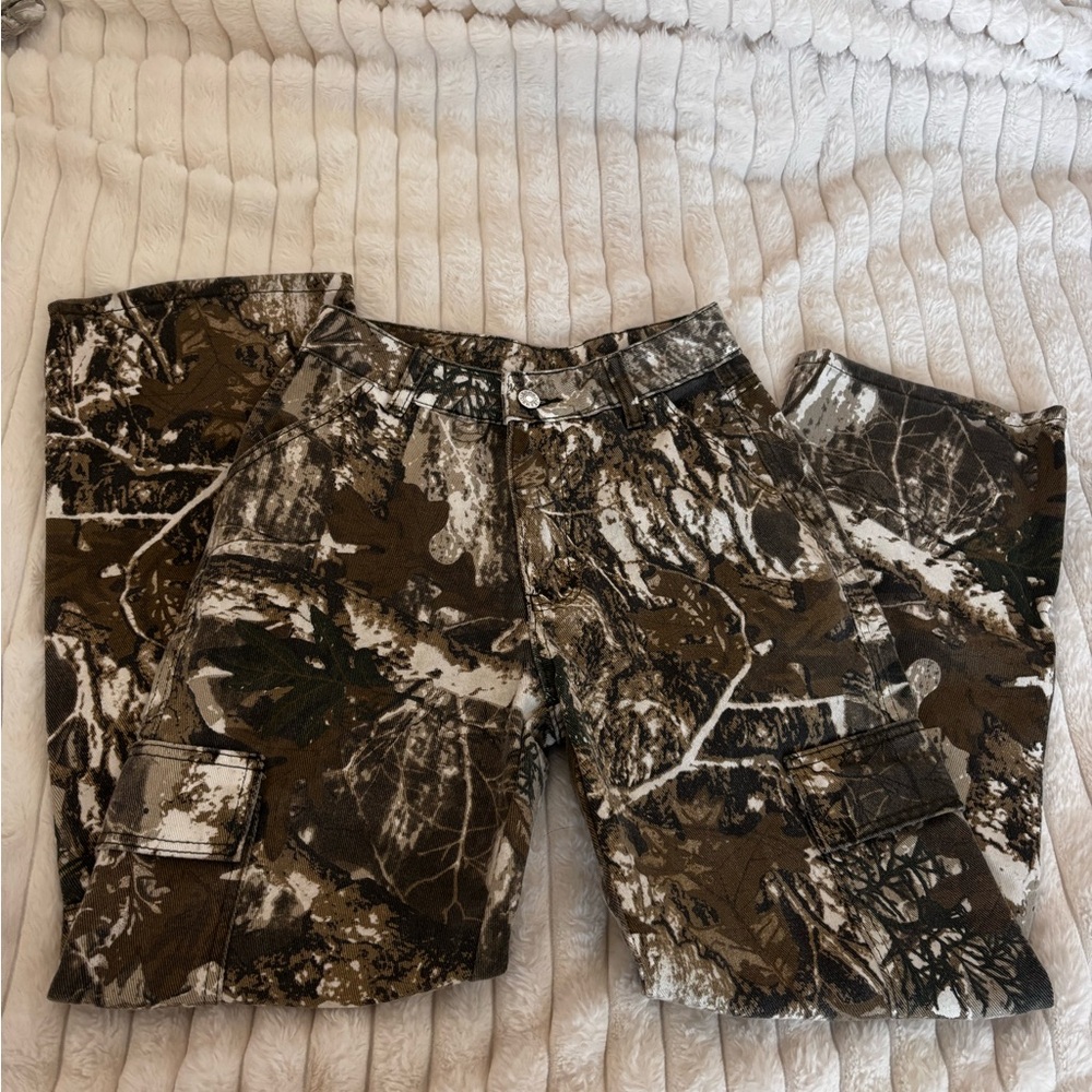 Camouflage Cargo Men Shorts